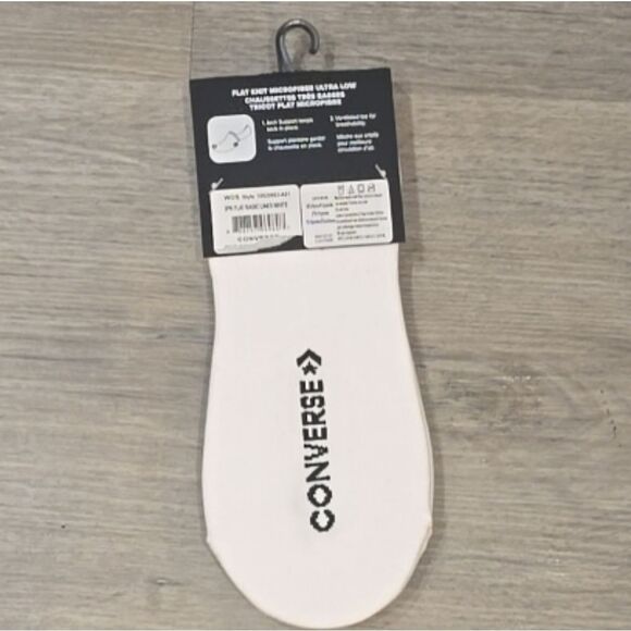 Converse 3-PK Logo Chevron Star Liners- White - Picture 8 of 8